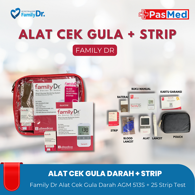 ALAT CEK GULA + STRIP