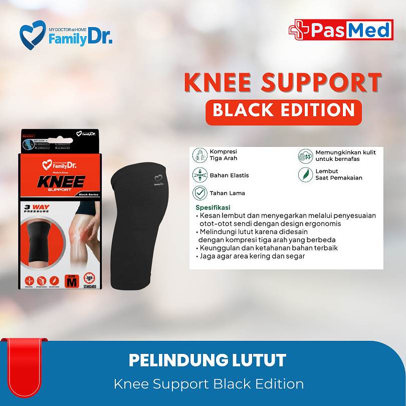 KNEE SUPPORT BLACK EDITION