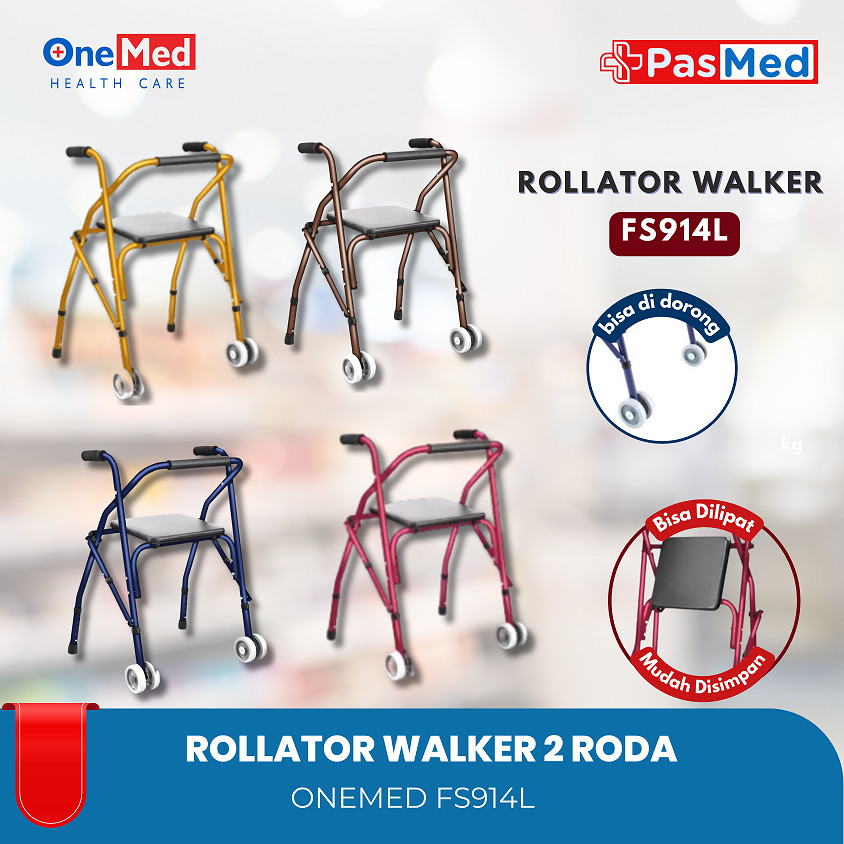 ROLLATOR WALKER 2 RODA