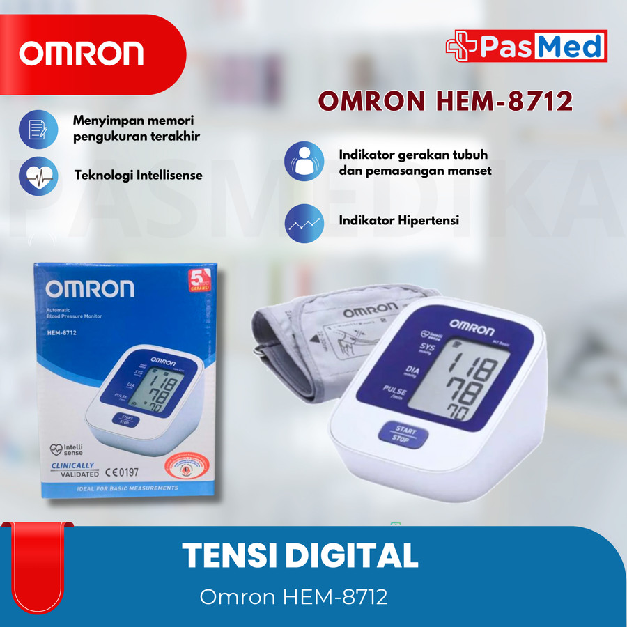 TENSIMETER DIGITAL OMRON 8712 TENSI DIGITAL