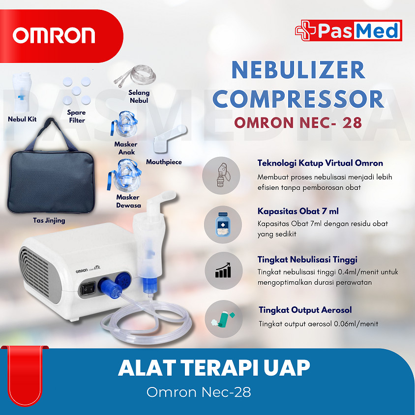 NEBULIZER OMRON NEC28 ALAT UAP